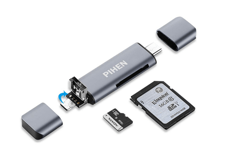 3 in 1 USB Type C Micro USB OTG Adapter