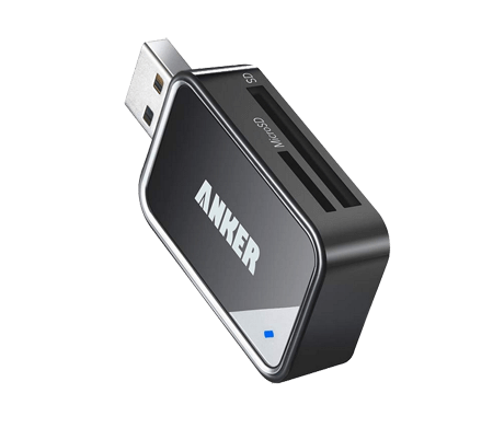 Anker 2-in-1 USB 3.0 Portable Card Reader
