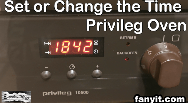 How to Set the Clock on Your Privilege Oven: A Step-by-Step Guide
